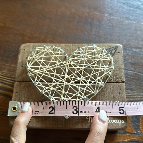 NWOT "You Will Forever Be My Always" Wood Box Sign - Picture 9 of 11